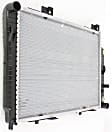 Radiator with Thermostat, 2.2L/2.3L Engines, with Housing, Plastic Tank