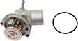 Radiator with Thermostat, 2.2L/2.3L Engines, with Housing, Plastic Tank