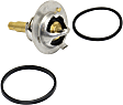 2005 Mercedes Benz C230 Kompressor - 4-Piece Kit Radiator, GAS, Temperature 19 Degrees, With Seal Included, 1.8L 4Cyl,  Includes (1) Coolant Reservoir, (1) Radiator, (1) Thermostat, and (1) Thermostat Housing Cover
