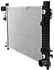 3-Piece Kit Radiator, Includes (1) Radiator, (1) Water Outlet and (1) Coolant Reservoir