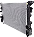 3-Piece Kit Radiator, 3.2L, 6Cyl, Includes (1) Radiator, (1) Water Outlet and (1) Coolant Reservoir