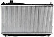 2005 Honda Civic Value Package - 3-Piece Kit Radiator, Automatic CVT Transmission, 1.7L 4Cyl, Sedan,  Includes (1) Coolant Reservoir, (1) Radiator, and (1) Thermostat