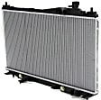 2005 Honda Civic Value Package - 3-Piece Kit Radiator, Automatic CVT Transmission, 1.7L 4Cyl, Sedan,  Includes (1) Coolant Reservoir, (1) Radiator, and (1) Thermostat
