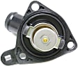 3-Piece Kit Radiator, 2.4L Engine, Aluminum Core, Plastic Tank, includes Coolant Reservoir and Thermostat