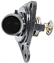 3-Piece Kit Radiator, 2.4L Engine, Aluminum Core, Plastic Tank, includes Coolant Reservoir and Thermostat