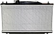2003 Acura RSX - 3-Piece Kit Radiator, Automatic Transmission, 2.0L 4Cyl,  Includes (1) Coolant Reservoir, (1) Radiator, and (1) Thermostat