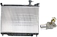 2-Piece Kit Radiator, 5.3L, 8Cyl, Includes (1) Radiator and (1) Thermostat Housing