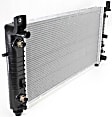 3-Piece Kit Radiator, 6.0L, 8Cyl, Includes (1) Radiator, (1) Coolant Reservoir and (1) Thermostat Housing