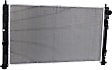 3-Piece Kit Radiator, 2.4L, 4Cyl, Includes (1) Radiator, (1) Thermostat Housing and (1) Coolant Reservoir