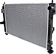 3-Piece Kit Radiator, 2.4L, 4Cyl, Includes (1) Radiator, (1) Thermostat Housing and (1) Coolant Reservoir