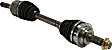 2010-2011 Mercury Milan - 7-Piece Kit Front, Driver and Passenger Side Axle Assembly - New 7-Piece Kit, 2.5L, 4Cyl, Includes (2) Brake Disc, (1) Brake Pad Set, (2) Control Arm and (2) Axle Assembly