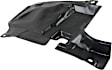 2-Piece Kit, Front, Driver and Passenger Side Fender Liner, Includes (1) Engine Splash Shield and (1) Fender Liner