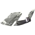 2009-2013 Mazda 6 - 2-Piece Kit, Front, Passenger Side Fender Liner, Includes (1) Engine Splash Shield and (1) Fender Liner