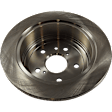 2007 Toyota Highlander - 4-Wheel Set Front and Rear Brake Disc and Pad Kit, Plain Surface, 5 Lugs, Front-295.91 mm/Rear-288.04 mm, Ceramic, 2.4L 4Cyl, Pro-Line Series Includes (4) Disc and (2) Pad Set