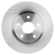 2007 Toyota Highlander - 4-Wheel Set Front and Rear Brake Disc and Pad Kit, Plain Surface, 5 Lugs, Front-295.91 mm/Rear-288.04 mm, Ceramic, 2.4L 4Cyl, Pro-Line Series Includes (4) Disc and (2) Pad Set