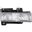 1995-2000 Chevrolet Tahoe - 10-Piece Kit Driver and Passenger Side Halogen Headlight, Includes (2) Headlight, (2) Reflector, (2) Side Marker, (2) Tail Light, and (2) Turn Signal Light