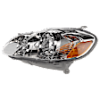 2006 Toyota Corolla - 4-Piece Kit Driver and Passenger Side Halogen Headlight, With bulb(s), USA Built Vehicle, OE Replacement,  Includes (2) Fog Light and (2) Headlight