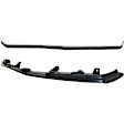 2-Piece Kit Front, Driver and Passenger Side Bumper Trim, Black, includes (1) Bumper Filler and (1) Bumper Trim