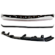 3-Piece Kit, Front Bumper, Chrome, Includes (1) Bumper, (1) Bumper Filler, and (1) Bumper Trim