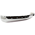 3-Piece Kit, Front Bumper, Chrome, Includes (1) Bumper, (1) Bumper Filler, and (1) Bumper Trim