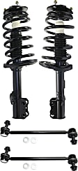4-Piece Kit Front, Driver and Passenger Side Suspension Kit, FWD, Includes (2) Loaded Strut and (2) Sway Bar Link