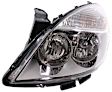 2008 Saturn Aura - 4-Piece Kit Driver and Passenger Side Halogen Headlight, With bulb(s), OE Replacement, Sedan,  Includes (2) Fog Light and (2) Headlight