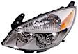 2008 Saturn Aura - 4-Piece Kit Driver and Passenger Side Halogen Headlight, With bulb(s), OE Replacement, Sedan,  Includes (2) Fog Light and (2) Headlight