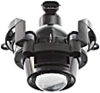 2008 Saturn Aura - 4-Piece Kit Driver and Passenger Side Halogen Headlight, With bulb(s), OE Replacement, Sedan,  Includes (2) Fog Light and (2) Headlight