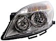 2008 Saturn Aura - 4-Piece Kit Driver and Passenger Side Halogen Headlight, With bulb(s), OE Replacement, Sedan,  Includes (2) Fog Light and (2) Headlight