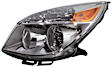 2008 Saturn Aura - 4-Piece Kit Driver and Passenger Side Halogen Headlight, With bulb(s), OE Replacement, Sedan,  Includes (2) Fog Light and (2) Headlight