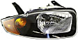 2004 Chevrolet Cavalier - 4-Piece Kit Driver and Passenger Side Halogen Headlight, With bulb(s), OE Replacement,  Includes (2) Fog Light and (2) Headlight