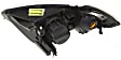 2004 Chevrolet Cavalier - 4-Piece Kit Driver and Passenger Side Halogen Headlight, With bulb(s), OE Replacement,  Includes (2) Fog Light and (2) Headlight