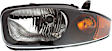 2004 Chevrolet Cavalier - 4-Piece Kit Driver and Passenger Side Halogen Headlight, With bulb(s), OE Replacement,  Includes (2) Fog Light and (2) Headlight