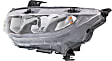 2017 Honda Civic - 4-Piece Kit Driver and Passenger Side Halogen Headlight, With bulb(s), OE Replacement, Coupe,  Includes (2) Fog Light and (2) Headlight