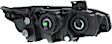 2017 Honda Civic - 4-Piece Kit Driver and Passenger Side Halogen Headlight, With bulb(s), OE Replacement, Coupe,  Includes (2) Fog Light and (2) Headlight