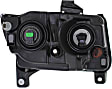 4-Piece Kit Driver and Passenger Side Halogen Headlight, With bulb(s), OE Replacement, Includes (2) Headlight and (2) Fog Light