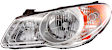 4-Piece Kit Driver and Passenger Side Halogen Headlight, With bulb(s), OE Replacement, Includes (2) Fog Light and (2) Headlight