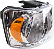 4-Piece Kit Driver and Passenger Side Halogen Headlight, With bulb(s), OE Replacement, Includes (2) Headlight and (2) Fog Light
