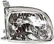 2005 Toyota Tundra - 6-Piece Kit Driver and Passenger Side Halogen Headlight, With bulb(s), Fleetside (Standard Bed) Production Date From August 2004, OE Replacement, Extended Cab Pickup,  Includes (2) Headlight, (2) Tail Light, and (2) Turn Signal Light