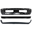 3-Piece Kit, Front Bumper, Painted Black, Includes (1) Bumper, (1) Bumper Cover, and (1) Valance