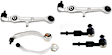 6-Piece Kit Control Arm, Includes (4) Control Arm and (2) Tie Rod End