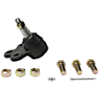 8-Piece Kit Front, Driver and Passenger Side Axle Assembly, includes (2) Axle Assembly, (2) Ball Joint, (2) Tie Rod End, and (2) Wheel Hub