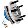 8-Piece Kit Front, Driver and Passenger Side Axle Assembly, includes (2) Axle Assembly, (2) Ball Joint, (2) Tie Rod End, and (2) Wheel Hub