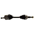 8-Piece Kit Front, Driver and Passenger Side Axle Assembly, includes (2) Axle Assembly, (2) Ball Joint, (2) Tie Rod End, and (2) Wheel Hub