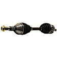 8-Piece Kit Front, Driver and Passenger Side Axle Assembly, includes (2) Axle Assembly, (2) Ball Joint, (2) Tie Rod End, and (2) Wheel Hub