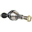 8-Piece Kit Front, Driver and Passenger Side Axle Assembly, includes (2) Axle Assembly, (2) Ball Joint, (2) Tie Rod End, and (2) Wheel Hub