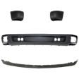 4-Piece Kit Front, Driver and Passenger Side, Lower Valance, Textured Includes (2) Bumper End and (2) Valance