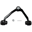 6-Piece Kit Front, Driver and Passenger Side, Upper, Inner and Outer Control Arm, includes (2) Control Arm and (4) Tie Rod End