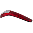 2011 Honda CR-V - 4-Piece Kit Driver and Passenger Side Halogen Tail Light, Without bulb(s), OE Replacement,  Includes (2) Headlight and (2) Tail Light