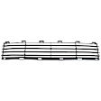 2004-2009 Toyota Prius - 3-Piece Kit Front, Driver and Passenger Side, Lower Bumper Grille, Textured Black, Includes (2) Bumper Bracket and (1) Bumper Grille